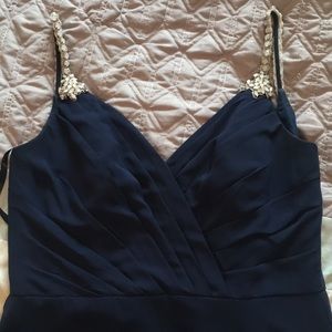 Hayley Paige occasions dress in navy